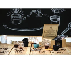 4X250g Café En Grain Coffret Découverte - MAXICOFFEE -Kafftec Magasin coffret decouverte cafe en grains 1