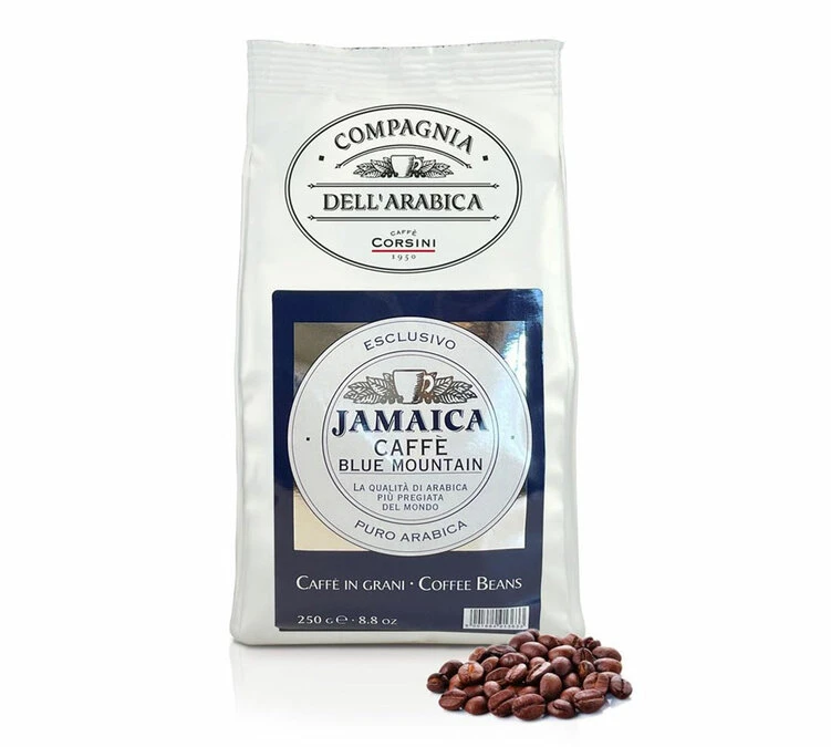 250g Café En Grains - Jamaica Blue Mountain - CAFFE CORSINI 3 250g Café En Grains - Jamaica Blue Mountain - CAFFE CORSINI