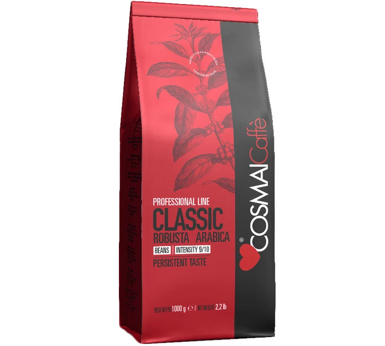 Café En Grains Classic Rouge Spécial Bar - 1 Kg - Cosmai Caffè 3 Café En Grains Classic Rouge Spécial Bar - 1 Kg - Cosmai Caffè