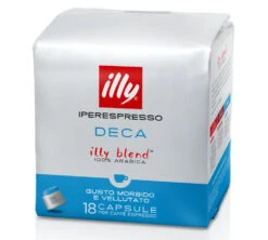 18 Capsules Iperespresso Décaféiné - ILLY