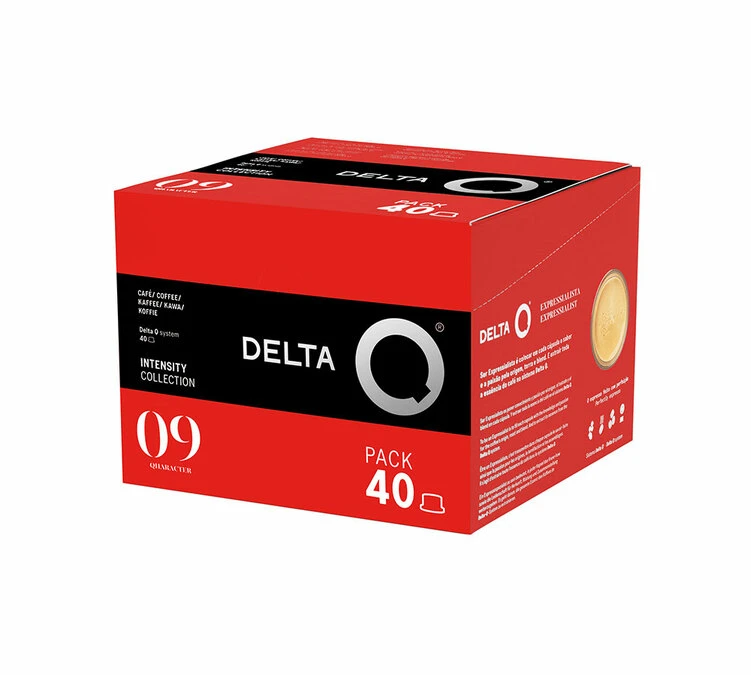 Pack XL 40 Capsules Qharacter N°9 - DELTA Q 3 Pack XL 40 Capsules Qharacter N°9 - DELTA Q