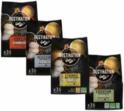 Pack Découverte 144 Dosettes Souples Bio - DESTINATION