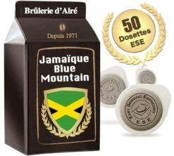50 Dosettes ESE Jamaïque Blue Mountain - BRULERIE D'ALRE