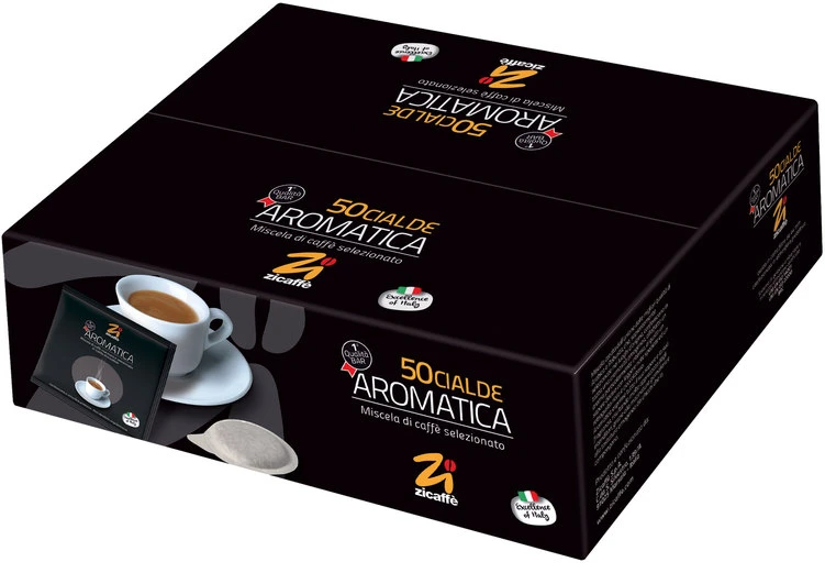 50 Dosettes ESE Aromatica - ZICAFFE 3 50 Dosettes ESE Aromatica - ZICAFFE