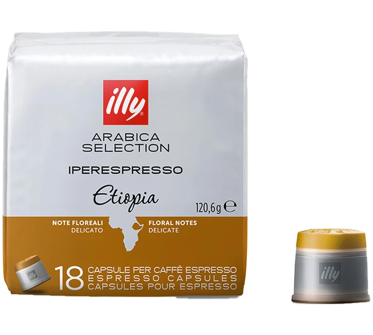 18 Capsules Iperespresso Arabica Selection Ethiopie - ILLY 3 18 Capsules Iperespresso Arabica Selection Ethiopie - ILLY