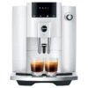 JURA E4 Pianowhite Garantie 3 Ans 1 JURA E4 Pianowhite Garantie 3 Ans -Kafftec Magasin expresso broyeur jura e4 white