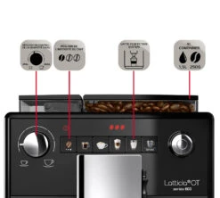 MELITTA Latticia F300-100 One Touch Garantie 3 Ans -Kafftec Magasin expresso broyeur melitta latticia silencieuse