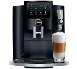 JURA S8 PianoBlack 2020 Smart Connect Inclus Garantie 3 Ans -Kafftec Magasin expresso broyeur s8 pianoblack latte macchiato