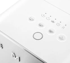 SMEG Blanc BCC01WHMEU -Kafftec Magasin expresso broyeur smeg bcc01whmeu interface