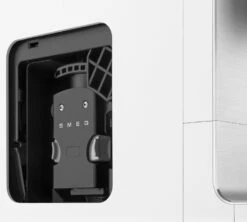 SMEG Blanc BCC01WHMEU -Kafftec Magasin expresso broyeur smeg bcc01whmeu profil