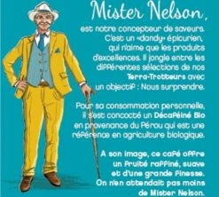 60 Capsules Mister Nelson Bio Compostables - Compatibles Nespresso® - TERRAMOKA 11 60 Capsules Mister Nelson Bio Compostables - Compatibles Nespresso® - TERRAMOKA -Kafftec Magasin fond text