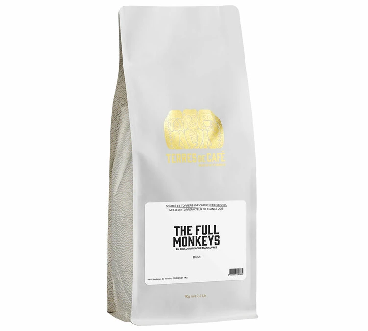 Café Grain - Full Monkey - 1KG - Terres De Café 3 Café Grain - Full Monkey - 1KG - Terres De Café