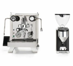 Moulin Expresso ROCKET ESPRESSO Giannino Noir Et Inox -Kafftec Magasin giannino noir chrome 4