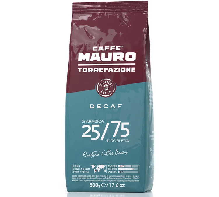 Café En Grains Décaféiné - 500g - Caffe Mauro 2 Café En Grains Décaféiné - 500g - Caffe Mauro