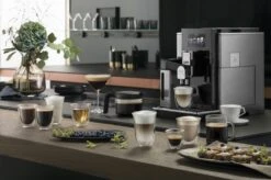 Delonghi Maestosa EPAM 960.75.GLM Pack Zen Garantie 5 ANS -Kafftec Magasin gruppo bicchieri valcucine con display