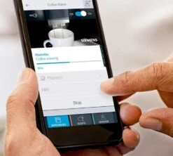 SIEMENS EQ.9+ S700 Home Connect Dark Inox TI9573X5RW Garantie 3 Ans -Kafftec Magasin home connect siemens wifi