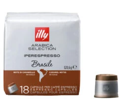 18 Capsules Iperespresso Arabica Selection Brésil - ILLY