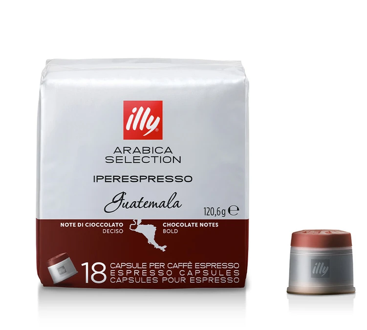18 Capsules Iperespresso Arabica Selection Guatemala - ILLY 3 18 Capsules Iperespresso Arabica Selection Guatemala - ILLY
