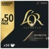 50 Capsules Ristretto Compatibles Nespresso® - L'OR ESPRESSO