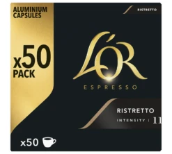 50 Capsules Ristretto Compatibles Nespresso® - L'OR ESPRESSO