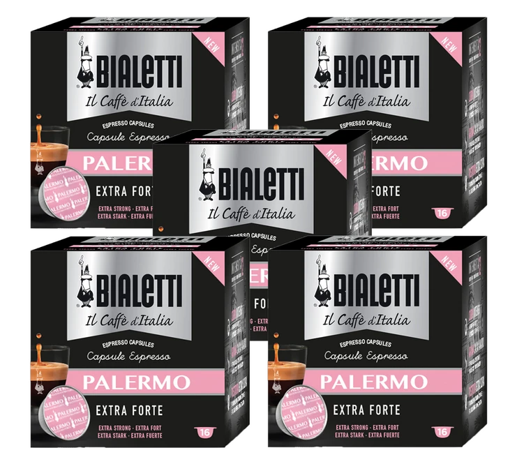 80 Capsules Mokespresso Palermo - BIALETTI 3 80 Capsules Mokespresso Palermo - BIALETTI