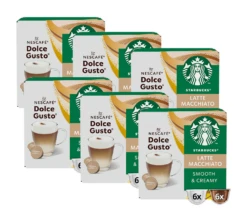 72 Capsules Starbucks Dolce Gusto® Compatibles - Latte Macchiato