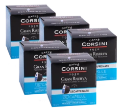 80 Capsules Nescafe® Dolce Gusto® Compatibles Gran Riserva Decaffeinato - CAFFE CORSINI