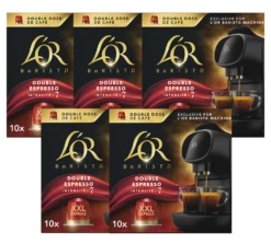 Pack L'Or Barista XXL - Double Splendente - 5x10 Capsules