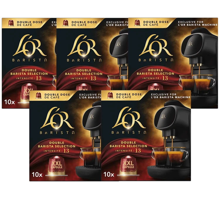 Pack L'Or Barista - Extra Long - 5x10 Capsules 3 Pack L'Or Barista - Extra Long - 5x10 Capsules