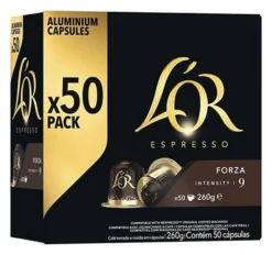 50 Capsules Forza Compatibles Nespresso® - L'OR ESPRESSO -Kafftec Magasin image secondaire160064 3.0