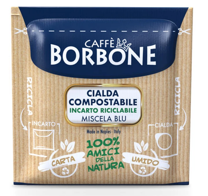 50 Dosettes ESE - Miscela Blu - CAFFE BORBONE 5 50 Dosettes ESE - Miscela Blu - CAFFE BORBONE – Image 3