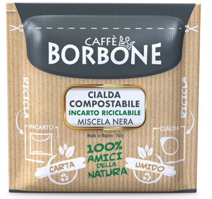 50 Dosettes ESE - Miscela Nera - CAFFE BORBONE 5 50 Dosettes ESE - Miscela Nera - CAFFE BORBONE – Image 3
