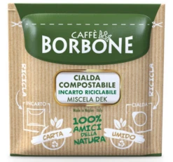 50 Dosettes ESE - Miscela Dek - CAFFE BORBONE -Kafftec Magasin image secondaire 157413 2.0