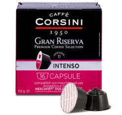 80 Capsules Nescafe® Dolce Gusto® Compatibles Gran Riserva Intenso - CAFFE CORSINI -Kafftec Magasin image secondaire 31078 3