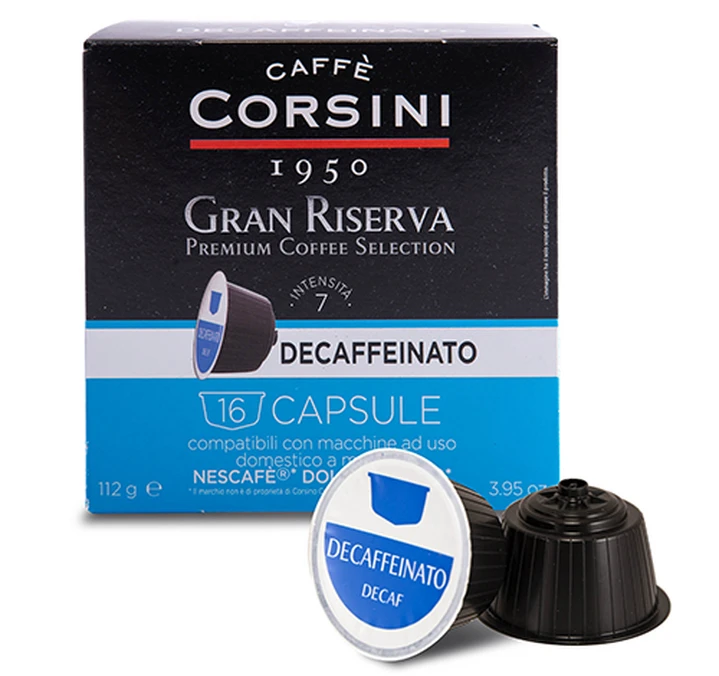 80 Capsules Nescafe® Dolce Gusto® Compatibles Gran Riserva Decaffeinato - CAFFE CORSINI 5 80 Capsules Nescafe® Dolce Gusto® Compatibles Gran Riserva Decaffeinato - CAFFE CORSINI – Image 3