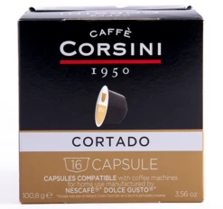 80 Capsules Nescafe® Dolce Gusto® Compatibles Gran Riserva Cortado - CAFFE CORSINI -Kafftec Magasin image secondaire 31088 1