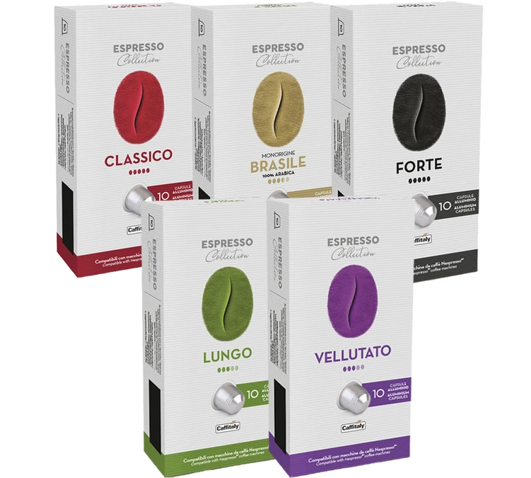 Sélection Découverte 50 Capsules - Compatibles Nespresso® - CAFFITALY 3 Sélection Découverte 50 Capsules - Compatibles Nespresso® - CAFFITALY