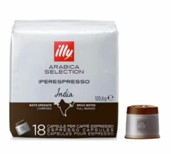 18 Capsules Iperespresso Inde - ILLY