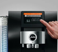 JURA Z10 Aluminium Black EA Smart Connect Inclus Garantie 3 Ans -Kafftec Magasin jura z10 aluminium black bac a eau cote