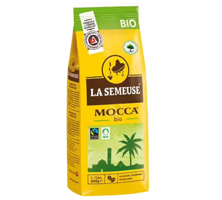 1kg - Café En Grains La Semeuse - Mocca Bio 3 1kg - Café En Grains La Semeuse - Mocca Bio