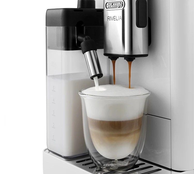 DELONGHI Rivelia FEB 4455.W Blanc Arctique (Latte) - Garantie 5 Ans 6 DELONGHI Rivelia FEB 4455.W Blanc Arctique (Latte) - Garantie 5 Ans – Image 4