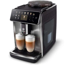 SAECO Gran Aroma SM6585/00 Métal Gris Garantie 3 Ans -Kafftec Magasin latteduo expresso broyeur saeco gran aroma sm6585