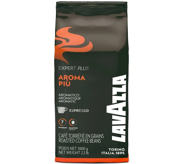 Café En Grains Aroma Piu Lavazza - 1 Kg 3 Café En Grains Aroma Piu Lavazza - 1 Kg