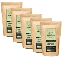 90 Dosettes Souples Saveur Crème Brûlée - LES PETITS TORREFACTEURS