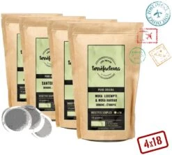 Pack Découverte Pure-Origine 72 Dosettes Souples - LES PETITS TORREFACTEURS