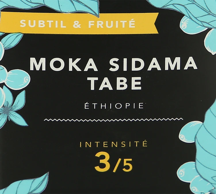 50 Capsules Moka Sidama Tabe - Compatibles Nespresso® - CAFÉS LUGAT 6 50 Capsules Moka Sidama Tabe - Compatibles Nespresso® - CAFÉS LUGAT – Image 4