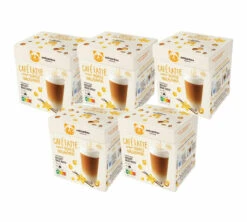 60 Capsules Compatibles Nescafe® Dolce Gusto® Latte Saveur Vanille Macadamia - COLUMBUS CAFE & CO