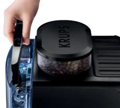 Krups Arabica Noire Argent YY3075FD -Kafftec Magasin machine a cafe krups yy3075fd bac a eau