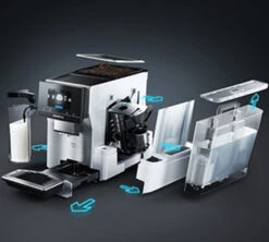 SIEMENS EQ.700 Intégral Noir Inox TQ707R03 Garantie 3 Ans -Kafftec Magasin machine a cafe siemens eq 700 integral entretien