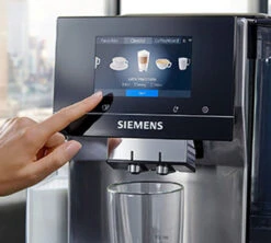 SIEMENS EQ.700 Intégral Noir Inox TQ707R03 Garantie 3 Ans -Kafftec Magasin machine a cafe siemens eq 700 integral intuitive